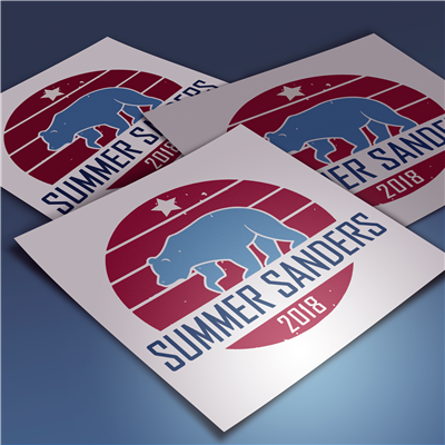 Square Cut Vinyl Stickers